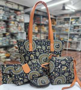 Sac fourre-tout pour femme en tissu de coton de qualité supérieure, grande capacité, durable, réutilisable, pour les courses, les cadeaux, impression personnalisée, OEM, vente en gros - Product Image 6