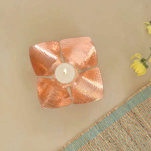 Portavelas de Cobre Moderno a Precio Razonable, Recipiente de Cobre Antiguo para Velas, Tamaño Personalizado a Precio Económico - Product Image 1