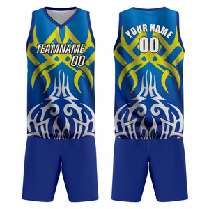 Uniforme de Baloncesto Personalizado de Alta Calidad – Camiseta y Pantalones Cortos Sublimados 100% Poliéster - Product Image 3
