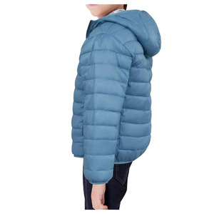 Men's Autumn Zipper Front Logo Waterproof Breathable Anti-Bacterial Cotton Lined Puffer <b>Jacket</b> Hood OEM Service puffer <b>jacket</b> - Product Image 2