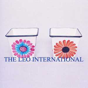 Porte-fleurs sur pied en métal à 2 niveaux pour la maison et le bureau, idéal pour un cadeau original - Product Image 4