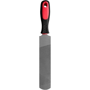 Raspador de pezuñas y lima para herraduras con mango, de acero de alto carbono, herramienta de herrador de doble cara, recortador de pezuñas de caballo, lima para patas de animales, equino - Product Image 1