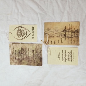 Custom Swing Tags for Home Textile Stores Premium Printed Apparel & Home Furnishing Hang Tags OEM Export India - Product Image 3