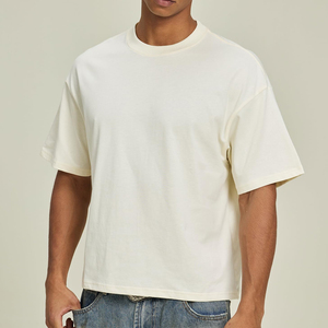 New Arrival Drop Shoulder <b>Boxy</b> Fir <b>T</b> <b>Shirt</b> For Men High Quality Custom Printed Men <b>Boxy</b> Fit <b>T</b> <b>Shirts</b> In Low MOQ - Product Image 5