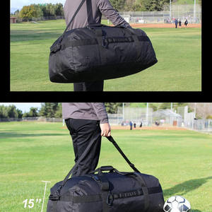 Nueva Bolsa Deportiva de Moda, Duradera y de Gran Capacidad, Bolsa de Viaje de Fin de Semana, Bolsa de Lona con Cierre, Unisex - Product Image 4