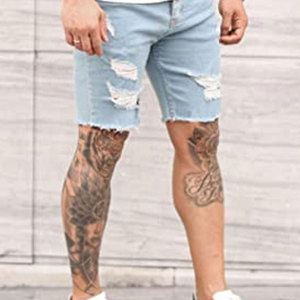 Shorts en jean pour hommes à séchage rapide, service OEM personnalisé, usage régulier, prix raisonnable, fabriqués au Pakistan - Product Image 5