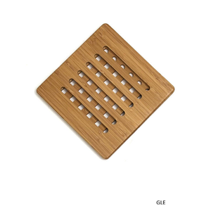 Hot Selling Customizable Logo Coasters Free Wood Checker Design Mats Pads Tea Coffee Cup <b>Table</b> Decoration - Product Image 3