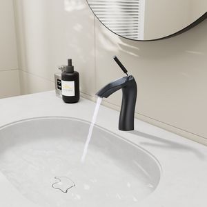 Rubinetto Monocomando Nero Opaco per Lavabo - Product Image 2