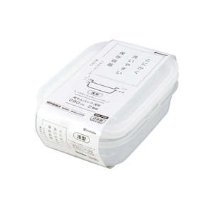 Inomata 290ml bianco Set di contenitori e contenitori per alimenti sicuri a microonde 2 pezzi - Product Image 1