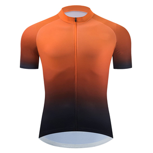 Jersey de Ciclismo Ligero de Secado Rápido para Hombre OEM, Color Personalizado, Manga Corta, Camiseta de Ciclismo, Talla Grande, Venta al Por Mayor - Product Image 5