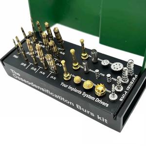 Kit de Fresas para Osseodensificación, Juego de Fresas Manuales Largas y Cortas para Implantes Dentales, Hechas de Metal Duradero - Product Image 3
