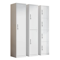 Casier de rangement en acier personnalisé pour la maison, le mobilier, la salle de sport, l'école, le bureau, l'atelier, l'appartement et la chambre