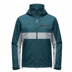 Chaqueta de Montaña para Hombre, Ligera, con Capucha, Resistente al Agua, Transpirable, con Cierre Completo, para Senderismo, Aventura al Aire Libre - Product Image 1