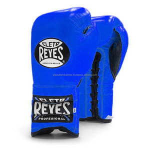 ถุงมือชกมวยหนังวัว Cleto Reys ปรับแต่งได้ คุณภาพสูงระดับมืออาชีพ ระบายอากาศได้ดี ซับเหงื่อได้ดี - Product Image 1
