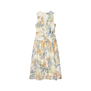 Women Printed Midi Dress Casual A Line Summer Dress Wholesale - Product Image 3
