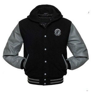 Versity Jackets New Design Custom Men Long Sleeves Customized Fabric Customized Design Fleece Breathable - Product Image 1