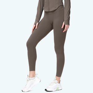 Leggings de sport respirants à taille élastique de haute qualité pour femmes, pantalons serrés sans couture, leggings de yoga - Product Image 6