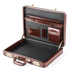 Maletín Clásico de PU 2026 con Cierre de Hebilla para Hombre, Uso Profesional, Maletín Resistente y Duradero - Product Image 6
