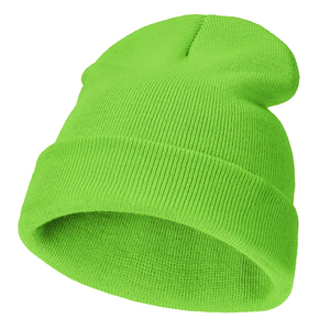 Compre Gorros de Acrílico Personalizados, Gorro Cálido de Invierno con Logotipo Bordado para Hombre y Mujer, Gorro de Punto OEM, Nueva Moda Playa 2026 - Product Image 5