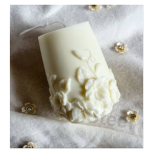 Vela Decorativa Moderna con Forma de Flor, Vela de Cera de Soja Artística para Bodas, Halloween, Navidad, Pascua, Cumpleaños, San Valentín - Product Image 2