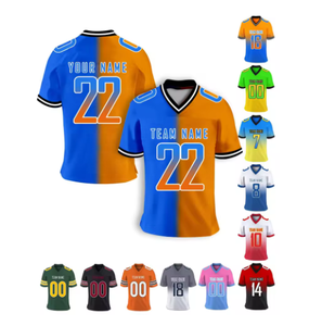 Camiseta de fútbol personalizada para equipo, catorce colores, nombre y número personalizados gratuitos, camiseta de manga corta a juego con el equipo, camiseta de fútbol - Product Image 4