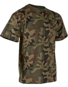 T-shirt camouflage forestier personnalisé pour homme, en coton, style streetwear décontracté, manches courtes - Product Image 1
