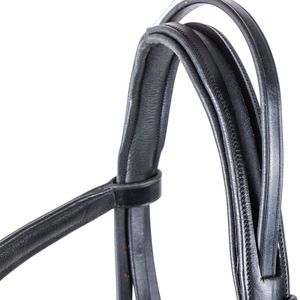 Bridon en cuir professionnel de haute qualité pour l'équitation en plein air, réglable, personnalisation acceptée - Product Image 3