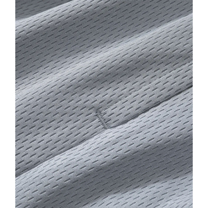Shorts de baseball gris clair pour hommes avec cordon de serrage noir, bordure blanche et noire, respirant, séchage rapide, vêtements de sport pour la gym et l'entraînement - Product Image 4