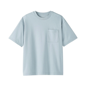 Camiseta de Cuello Redondo para Hombre, 100% Algodón, Corte Ajustado, con Bolsillo, Diseño OEM Personalizado, para Mayor Comodidad y Estilo Durante Todo el Día, Secado Rápido y Transpirable - Product Image 3