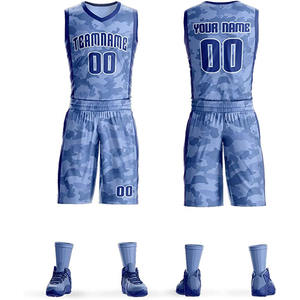 Basketball <b>Jersey</b> <b>Shorts</b> Men <b>Women</b> Team Uniform Summer Quick Dry Breathable Fabric Anti-Bacterial Sublimation Print Oem Custom - Product Image 1