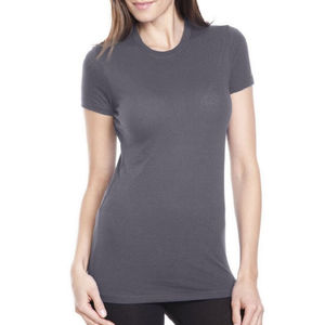 Camiseta de Mujer de Alta Calidad, 100% Algodón, Tejido de Punto, Verano, Casual, Manga Corta, Personalizada con el Logotipo de tu Marca - Product Image 4