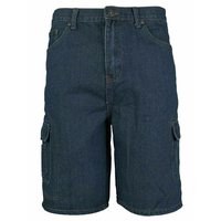 Shorts en jean vintage pour hommes, taille mi-haute, respirants, pour la gym et la course, avec fermetures éclair et logo personnalisé, 100 % coton – Nouvelle collection, best-seller OEM