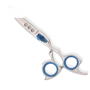 Ciseaux à cheveux professionnels en acier inoxydable, lame affûtée, manche long, pour droitiers, pour la coiffure - Product Image 2