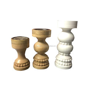 Porte-bougie artisanal en fer de luxe, unique et polyvalent, décoration rustique classique pour la maison, centre de table pour salle à manger et salon - Product Image 6