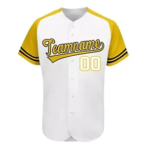 Camiseta de Béisbol Blanca para Hombre, Manga Corta, Estampado de Camuflaje Sublimado, Transpirable, Corte Regular, para Todas las Temporadas - Product Image 4