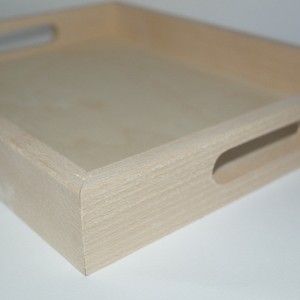 Plateau en bois artisanal - Product Image 5