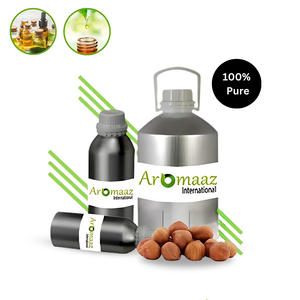 AROMAAZ Huile de noisette pure naturelle pressée à froid 100% - Excellente pour l'alimentation, les cosmétiques, la pharmacie, les soins des cheveux et de la peau, anti-âge - Product Image 5