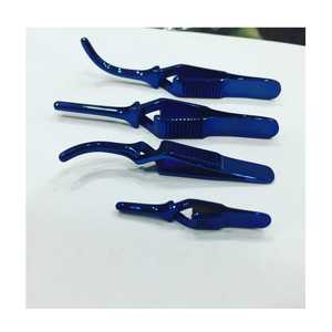 เครื่องมือผ่าตัดหัวใจและหลอดเลือดแบบโค้งและตรง ยี่ห้อ DeBakey รุ่น Bulldog Clamp ทำจากไทเทเนียม ป้องกันสนิม ใช้ซ้ำได้ ได้รับการรับรองมาตรฐาน CE - Product Image 3