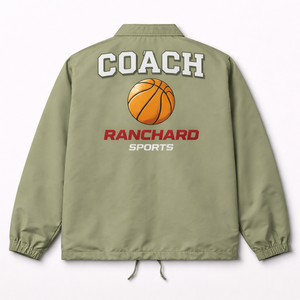 Chaqueta de Baloncesto OEM 100% Algodón, Ropa Deportiva de Alto Rendimiento para Equipos Deportivos, Personal de Entrenamiento y Estilo de Vida Activo - Product Image 2