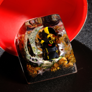 Teclas Artesanales Bosque Místico, Teclas Artesanales Personalizadas, Teclas Anime Lindas, Teclas Verdes, Juego de Teclas, Teclas de Madera - Product Image 2