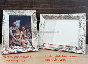 Marcos de Fotos Cuadrados Verticales de Madera Casglow Heritage Modernos, Ecológicos, Duraderos, con Impresión UV y Serigrafía para Pared - Product Image 5