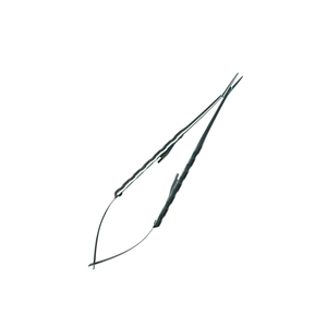 Portaagujas Micro Recto Castro con Punta de Diamante, 18 cm, Instrumento Quirúrgico Dental de Acero Inoxidable, Kit de Sutura de Precisión - Product Image 2