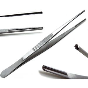 Pinzas Quirúrgicas Veterinarias Dentales DeBakey de Alta Calidad, 4 Pulgadas, Instrumento Quirúrgico Atraumático de Acero Inoxidable, Certificado CE - Product Image 1