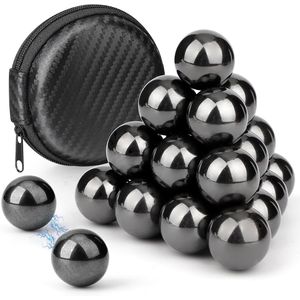 <b>Large</b> Adults' Fidget Magnet Toy 21 PCS Refrigerator Magnet Ferrite Slime Putty Hand <b>Roller</b> Magnetic Toy for Men No Putty - Product Image 3