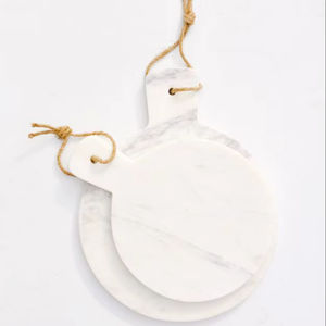 เขียงหินอ่อนอเนกประสงค์สำหรับหั่น สับ ตัด เสิร์ฟ และใช้ตกแต่งเคาน์เตอร์ครัว - Product Image 1