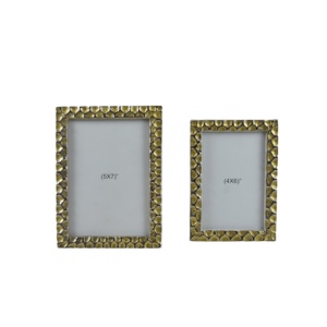 Solid Metal Tableware Decor Photo <b>Frame</b> Colored <b>Gold</b> Single Side Photo <b>Frame</b> Aluminium And Glass Design <b>Picture</b> Photo <b>Frame</b> - Product Image 3