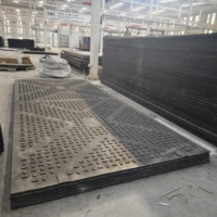 Support composite de stabilisation du trafic pour équipement de chantier naval, en PE, antidérapant, résistant aux UV, modulaire, pour la protection du sol