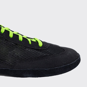Zapatos de Boxeo Tradicionales con Cordones, Ajuste Seguro, Botas Profesionales para Ring, Ajuste Amplio, Zapatos de Boxeo Cómodos con Suela Plana para Lucha Libre y Figuración - Product Image 4