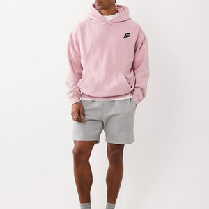 Nouveaux Hoodies Boxy Décontractés pour Hommes – Style Basique, Coupe Ample et Tissu Lisse, Tendance Décontractée - Product Image 1