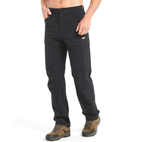 Pantalon de pêche décontracté et ample pour l'entraînement en extérieur, avec bottes de pêche intégrées en caoutchouc, léger et respirant pour hommes et femmes